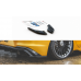 Накладки сплиттеры боковые на задний бампер на VW Golf VIII